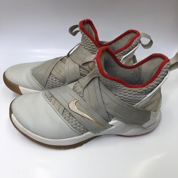 NIKE LEBRON‎ SOLDIER 12 LIGHT BONE SHOES AO2609-002 SZ 8.5 main image 6